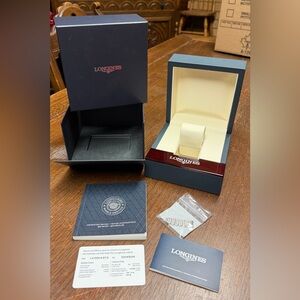 Longines Watch Box with extras